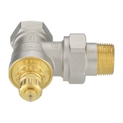 Danfoss Ventilgehäuse RA-G, DN 20, R 3/4", Eckausführung, matt vernickelt, 013G1678... DANFOSS-013G1678 5702420111261 (Abb. 1)
