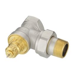 Danfoss Ventilgehäuse RA-G, DN 20, R 3/4", Eckausführung, matt vernickelt, 013G1678... DANFOSS-013G1678 5702420111261 (Abb. 1)