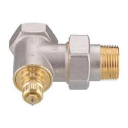Danfoss Ventilgehäuse RA-G, DN 25, R 1/1", Eckausführung, matt vernickelt, 013G1680... DANFOSS-013G1680 5702420111285 (Abb. 1)