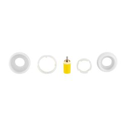 Danfoss Adapter und Stopfbuchse RAV und RAVL, für Heizkörperthermostat Ally und Eco, ... DANFOSS-014G0250 5702420111506 (Abb. 1)