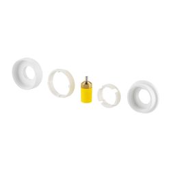Danfoss Adapter und Stopfbuchse RAV und RAVL, für Heizkörperthermostat Ally und Eco, ... DANFOSS-014G0250 5702420111506 (Abb. 1)