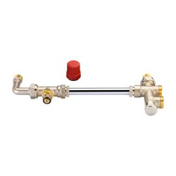Danfoss Ventilgehäuse RA-K Durchgangsausführung mit Bogen, R 1/2", Kvs: 2,5, 013G3363... DANFOSS-013G3363 5702420031798 (Abb. 1)