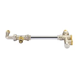 Danfoss Ventilgehäuse RA-K Durchgangsausführung mit Bogen, R 1/2", Kvs: 2,5, 013G3363... DANFOSS-013G3363 5702420031798 (Abb. 1)