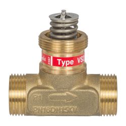 Danfoss Durchgangsventil VS2, DN 20, Kvs 2,5m3/h, PN 16, entzinkungsfreies Messing, G... DANFOSS-065F2120 5702421510247 (Abb. 1)