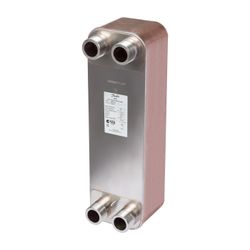 Danfoss Plattenwärmeübertrager MicroPlate XB 59M-1, 30 Platten, G 2" AG x 52mm, PN 25... DANFOSS-004B1920 5710104032368 (Abb. 1)