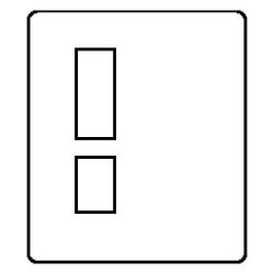 Danfoss Zubehör Schalter, Cover With Pane For RT, 017-436166... DANFOSS-017-436166 5702428043144 (Abb. 1)