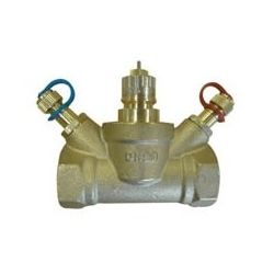 Danfoss Strangventil RA-HC, DN 25, mit Messnippel, G 1", Kvs 5,5m3/h, Messing... DANFOSS-003Z3911 5702420117416 (Abb. 1)
