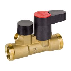 Danfoss Absperrventil und Entleerventil MSV-S Leno MSV-S 20, G 1" A, 003Z4112... DANFOSS-003Z4112 5702420091839 (Abb. 1)
