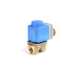 Danfoss Magnetventilgehäuse EV220B 10B, G 3/8", Kvs 1,50m3/h, servogesteuert, normal ... DANFOSS-032U1246 5702423022915 (Abb. 1)