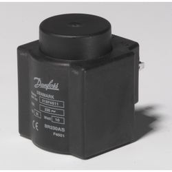 Danfoss Magnetspule BQ240CS, mit DIN Steckzungen, 240V, 018F4511... DANFOSS-018F4511 5702428290166 (Abb. 1)