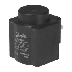 Danfoss Magnetspule BQ240CS, mit DIN Steckzungen, 240V, 018F4511... DANFOSS-018F4511 5702428290166 (Abb. 1)