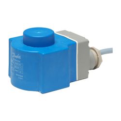 Danfoss Spule BN für Magnetventil mit eingebautem Gleichrichter, 230V, 50Hz, 20W, 018... DANFOSS-018F7301 5702423182435 (Abb. 1)