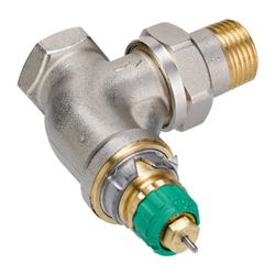 Danfoss Ventilgehäuse RA-DV, DN 15, R 1/2", dynamisch, Eckausführung, kurze Bauform, ... DANFOSS-013G7713 5702420123677 (Abb. 1)