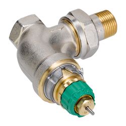 Danfoss dynamisches Ventil RA-DV, DN 10, druckunabhängig, R 3/8", Eckausführung, vern... DANFOSS-013G7721 5702425093418 (Abb. 1)