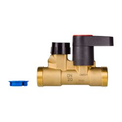 Danfoss Absperrventil und Entleerventil MSV-S Leno MSV-S 20, G 1" A, 003Z4112... DANFOSS-003Z4112 5702420091839 (Abb. 1)