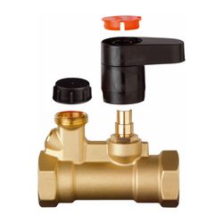 Danfoss Absperrventil und Entleerventil MSV-S Leno MSV-S 25, Rp 1", 003Z4013... DANFOSS-003Z4013 5702420092010 (Abb. 1)