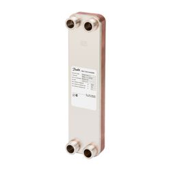 Danfoss Plattenwärmeübertrager XB05M-1, 50 Platten, 25 bar, G 3/4" AG, kupfergelötet,... DANFOSS-004B3563 5702425103438 (Abb. 1)