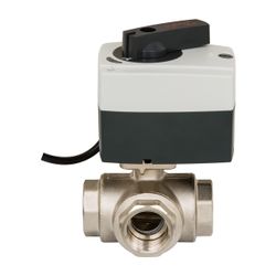 Danfoss motorischer Kugelhahn AMZ113, 3-Wege, DN 25, 230V AC, Ein/Aus, 2-Punkt... DANFOSS-082G5420 5710104080086 (Abb. 1)