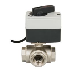 Danfoss motorischer Kugelhahn AMZ113, 3-Wege, DN 25, 230V AC, Ein/Aus, 2-Punkt... DANFOSS-082G5420 5710104080086 (Abb. 1)