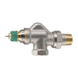 Danfoss dynamisches Ventil RA-DV, DN 15, druckunabhängig, R 1/2", Axial, vernickelt... DANFOSS-013G7710 5702425127502 (Abb. 1)
