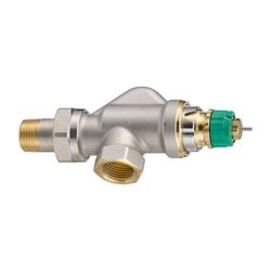 Danfoss dynamisches Ventil RA-DV, DN 10, druckunabhängig, R 3/8", Axial, vernickelt... DANFOSS-013G7709 5702425127496 (Abb. 1)