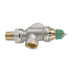 Danfoss dynamisches Ventil RA-DV, DN 10, druckunabhängig, R 3/8", Axial, vernickelt... DANFOSS-013G7709 5702425127496 (Abb. 1)