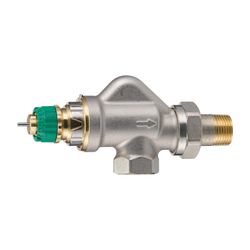 Danfoss dynamisches Ventil RA-DV, DN 10, druckunabhängig, R 3/8", Axial, vernickelt... DANFOSS-013G7709 5702425127496 (Abb. 1)