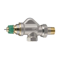 Danfoss dynamisches Ventil RA-DV, DN 10, druckunabhängig, R 3/8", Axial, vernickelt... DANFOSS-013G7709 5702425127496 (Abb. 1)