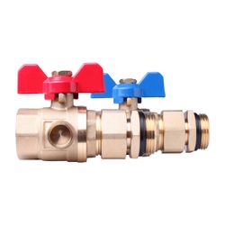Danfoss Kugelhahn 1" mit Verschraubung, 088U0822... DANFOSS-088U0822 5702425136269 (Abb. 1)