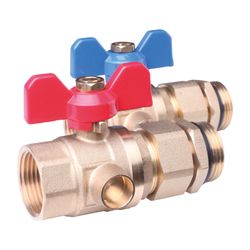 Danfoss Kugelhahn 1" mit Verschraubung, 088U0822... DANFOSS-088U0822 5702425136269 (Abb. 1)