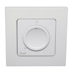 Danfoss Raumthermostat Icon mit Einstellrad, Unterputz, 088U1000... DANFOSS-088U1000 5702425130977 (Abb. 1)