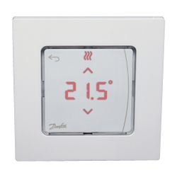 Danfoss Raumthermostat Icon mit LED-Display-Version, Unterputz, 088U1010... DANFOSS-088U1010 5702425129902 (Abb. 1)
