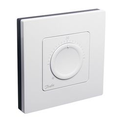 Danfoss Raumthermostat Icon mit Einstellrad, Aufputz, 088U1005... DANFOSS-088U1005 5702425129889 (Abb. 1)