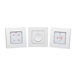 Danfoss Raumthermostat Icon mit Einstellrad, Aufputz, 088U1005... DANFOSS-088U1005 5702425129889 (Abb. 1)