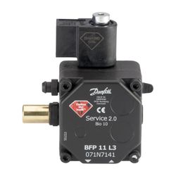 Danfoss Ölbrennerpumpe BFP 11 L3, mit Magnetventil, Drehrichtung rechts, 24l/h, 071N7... DANFOSS-071N7141 5702425156250 (Abb. 1)