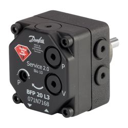 Danfoss Ölbrennerpumpe BFP 20 L5 1-stufig, Drehrichtung links, 40l/h, 071N7126... DANFOSS-071N7126 5702425156229 (Abb. 1)