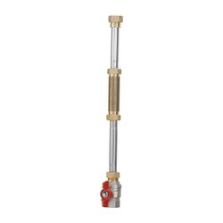Danfoss Kaltwasser-Anschluss PWC von oben, KWZ-Passstück 3/4" x 110mm, 144B2420... DANFOSS-144B2420 5702428524391 (Abb. 1)