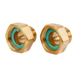 Danfoss Anschraubendenset, DN 20, G 1" A x R 3/4", 003H6903... DANFOSS-003H6903 5702421544884 (Abb. 1)