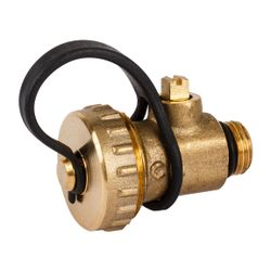 Danfoss Entleerungshahn, für ASV-P(V), USV, MSV-C und MSV-F, 003L8141... DANFOSS-003L8141 5702421602386 (Abb. 1)