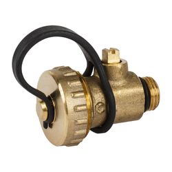 Danfoss Entleerungshahn, für ASV-P(V), USV, MSV-C und MSV-F, 003L8141... DANFOSS-003L8141 5702421602386 (Abb. 1)