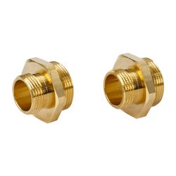 Danfoss Einschraubadapter Innengewinde/Außengewinde, G 2 1/4" A flachdichtend, 003Z40... DANFOSS-003Z4076 5702420114095 (Abb. 1)