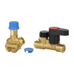 Danfoss Kombiventil automatisch AB-QM 15 Set mit MSV-S, G 3/4" A, 90-450l/h, 003Z1242... DANFOSS-003Z1242 5710104030500 (Abb. 1)