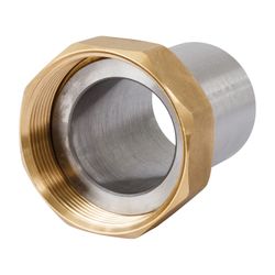 Danfoss Schweißnippel für G 2" A, DN 40, inklusive Überwurfmutter und Dichtung, 003Z0... DANFOSS-003Z0270 5702421561584 (Abb. 1)