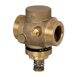 Danfoss Durchgangsventil VGU, DN 15, Kvs 4,0m3/h, PN 25, Außengewinde, Rotguss RG-5, ... DANFOSS-065B0791 5702421543733 (Abb. 1)