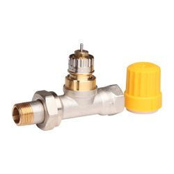 Danfoss Ventilgehäuse RA-UN, DN 10, R 3/8", Durchgangsausführung, matt vernickelt, 01... DANFOSS-013G3002 5702421034507 (Abb. 1)