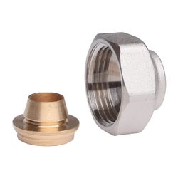 Danfoss Klemmverbinder, G 3/4" Innengewinde auf 10mm, für Stahl- und Kupferrohre... DANFOSS-013G4120 5702420033334 (Abb. 1)
