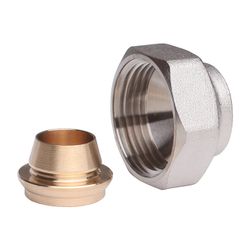 Danfoss Klemmverbinder, G 3/4" Innengewinde auf 12mm, für Stahl- und Kupferrohre... DANFOSS-013G4122 5702420033358 (Abb. 1)