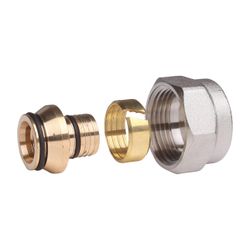Danfoss Klemmverbinder, G 3/4" Innengewinde auf 18x2mm, für Alu-Verbundrohre AluPex... DANFOSS-013G4188 5702420033068 (Abb. 1)