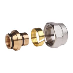 Danfoss Klemmverbinder, G 3/4" Innengewinde auf 20x2mm, für Alu-Verbundrohre AluPex... DANFOSS-013G4190 5702420033082 (Abb. 1)