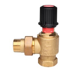 Danfoss Überströmventil AVDO, DN 25, Rp 1", Eckausführung, mit Innen-Muffengewinde un... DANFOSS-003L6013 5702420017099 (Abb. 1)
